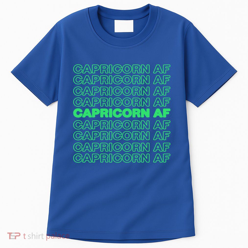 Cool Saying Capricorn Zodiac Horoscope Astronomy Funny Gift Tall T-Shirt