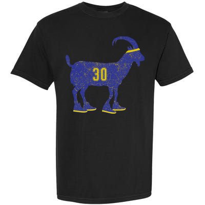 Cool Goat 30 Basketball Greatest Of All Time Garment-Dyed Heavyweight T-Shirt