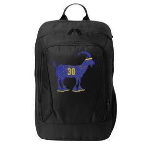 Cool Goat 30 Basketball Greatest Of All Time City Backpack