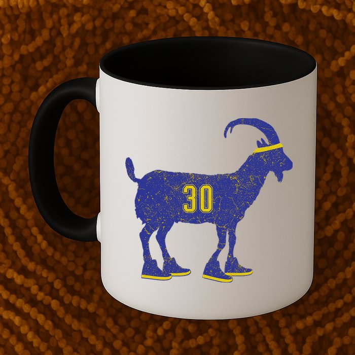 Cool Goat 30 Basketball Greatest Of All Time Mug