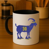 Cool Goat 30 Basketball Greatest Of All Time Mug
