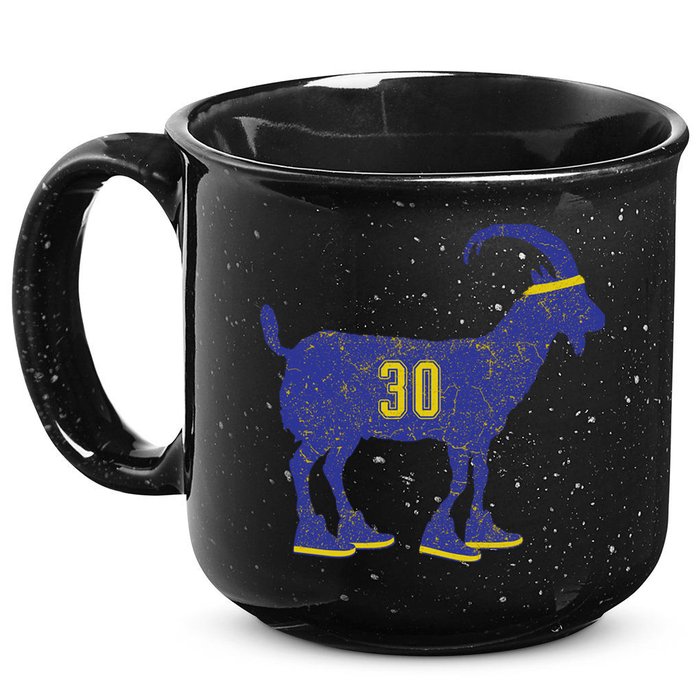 Cool Goat 30 Basketball Greatest Of All Time 15oz Campfire Ceramic Mug