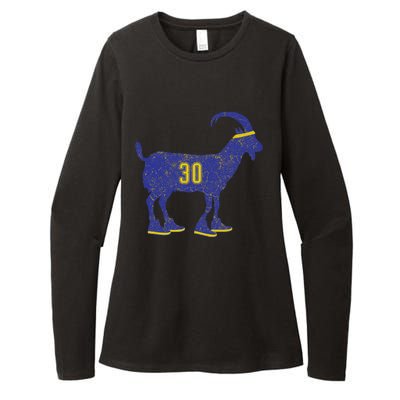 Cool Goat 30 Basketball Greatest Of All Time Womens CVC Long Sleeve Shirt