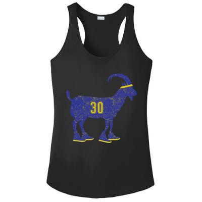 Cool Goat 30 Basketball Greatest Of All Time Ladies PosiCharge Competitor Racerback Tank