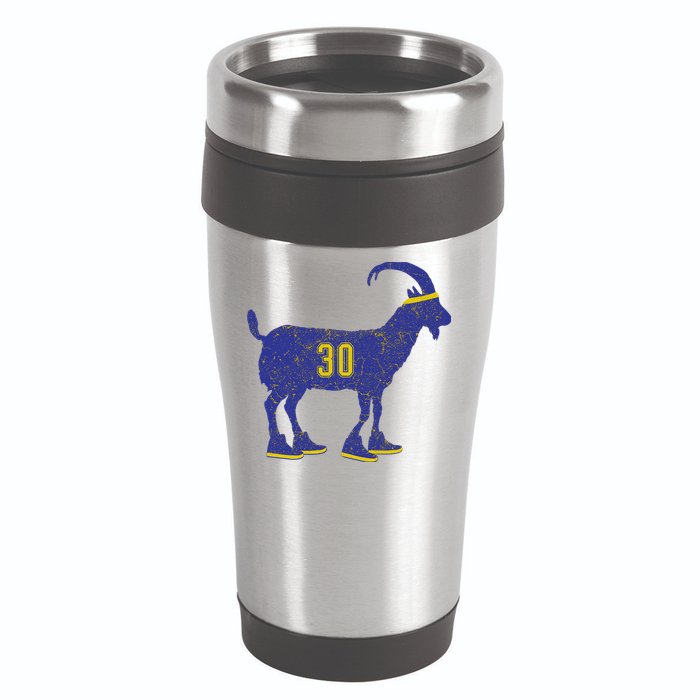 Cool Goat 30 Basketball Greatest Of All Time 16oz Travel Tumbler