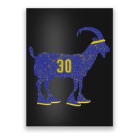 Cool Goat 30 Basketball Greatest Of All Time Poster