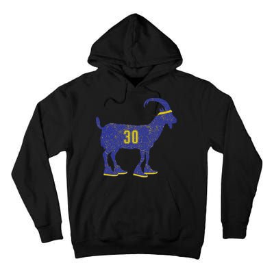 Cool Goat 30 Basketball Greatest Of All Time Tall Hoodie