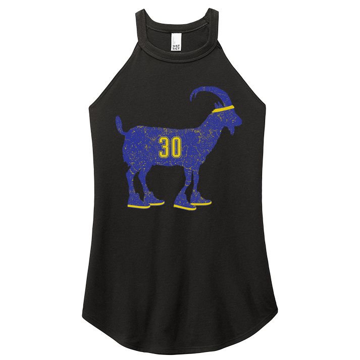 Cool Goat 30 Basketball Greatest Of All Time Women's Perfect Tri Rocker Tank