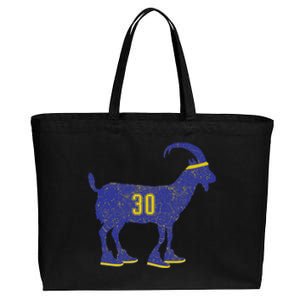 Cool Goat 30 Basketball Greatest Of All Time Cotton Canvas Jumbo Tote