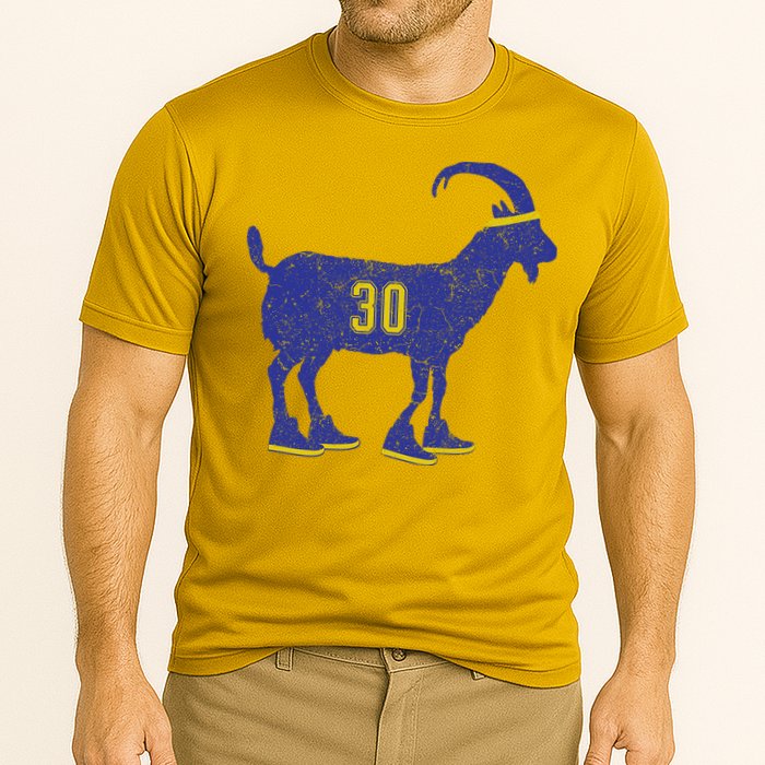 Cool Goat 30 Basketball Greatest Of All Time Performance Shirt