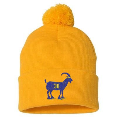 Cool Goat 30 Basketball Greatest Of All Time Pom Pom 12in Knit Beanie