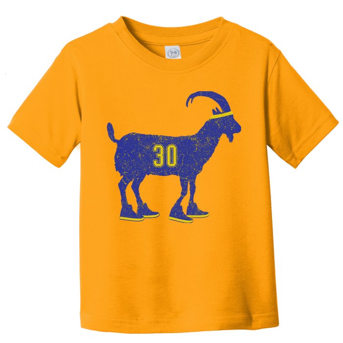 Cool Goat 30 Basketball Greatest Of All Time Toddler T-Shirt