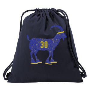 Cool Goat 30 Basketball Greatest Of All Time Drawstring Bag