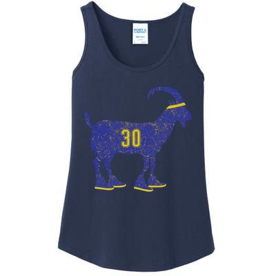 Cool Goat 30 Basketball Greatest Of All Time Ladies Essential Tank