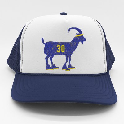 Cool Goat 30 Basketball Greatest Of All Time Trucker Hat