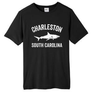 Charleston Shark Charleston South Carolina Gift Tall Fusion ChromaSoft Performance T-Shirt