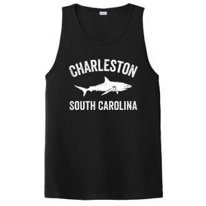 Charleston Shark Charleston South Carolina Gift PosiCharge Competitor Tank