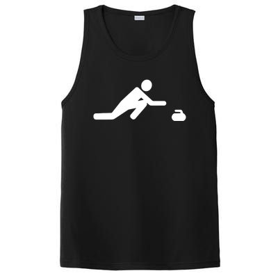 Curling Symbol PosiCharge Competitor Tank