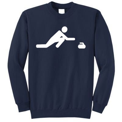 Curling Symbol Tall Sweatshirt