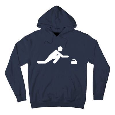 Curling Symbol Tall Hoodie