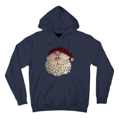 Christmas Santa Claus Jewel Art Tall Hoodie