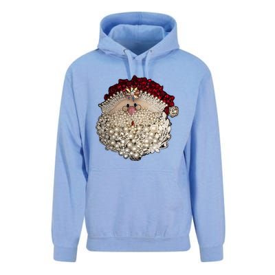 Christmas Santa Claus Jewel Art Unisex Surf Hoodie