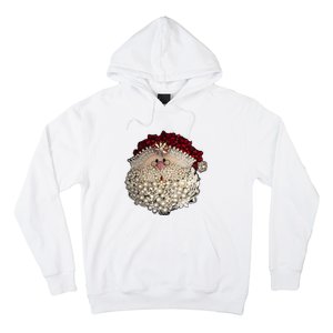 Christmas Santa Claus Jewel Art Hoodie