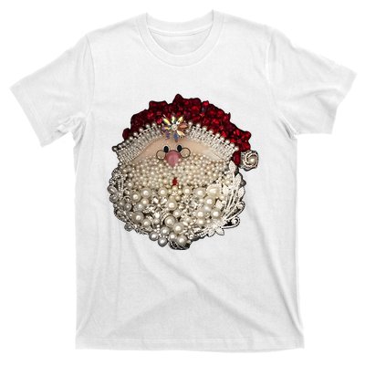 Christmas Santa Claus Jewel Art T-Shirt