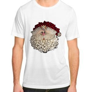 Christmas Santa Claus Jewel Art Adult ChromaSoft Performance T-Shirt