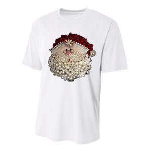 Christmas Santa Claus Jewel Art Performance Sprint T-Shirt