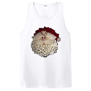 Christmas Santa Claus Jewel Art PosiCharge Competitor Tank