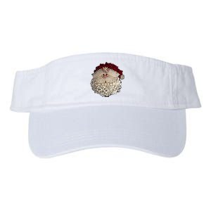 Christmas Santa Claus Jewel Art Valucap Bio-Washed Visor