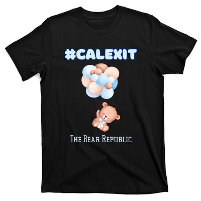 California Secession Calexit Bear Republic T-Shirt