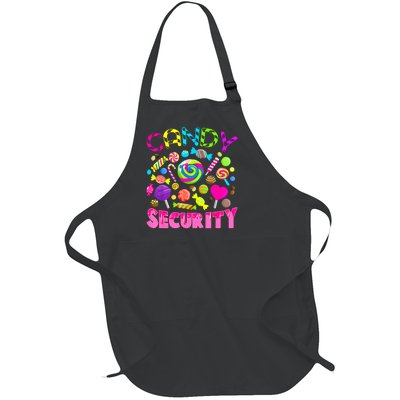 Candy Security Candyland Costume Teens Adult Full-Length Apron With Pockets