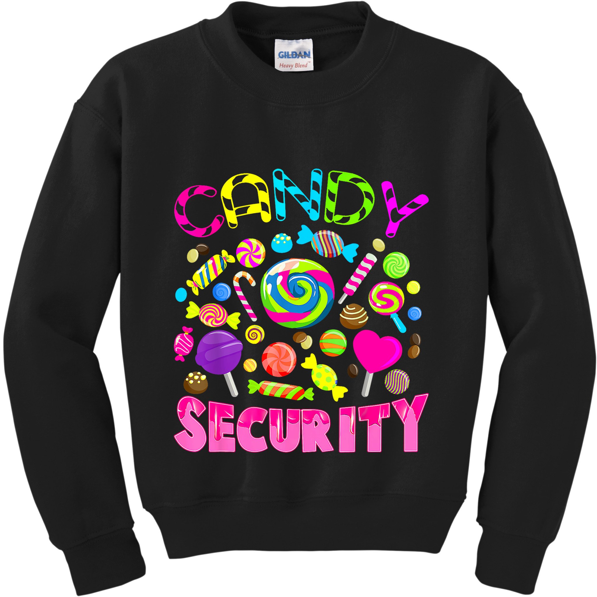 Candy Security Candyland Costume Teens Adult Kids Sweatshirt