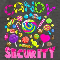 Candy Security Candyland Costume Teens Adult Vector Backpack