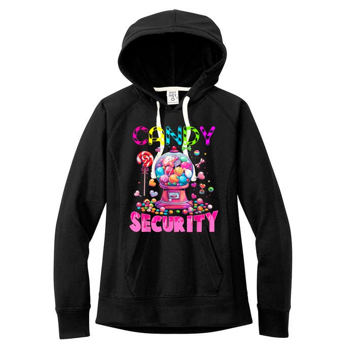 Candy Security Candyland Costume Teens Adult Women's Fleece Hoodie