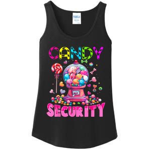 Candy Security Candyland Costume Teens Adult Ladies Essential Tank