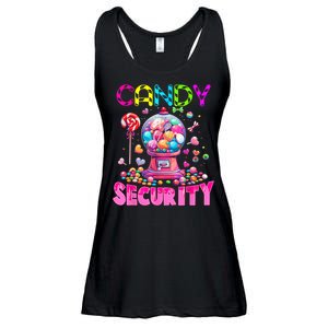 Candy Security Candyland Costume Teens Adult Ladies Essential Flowy Tank