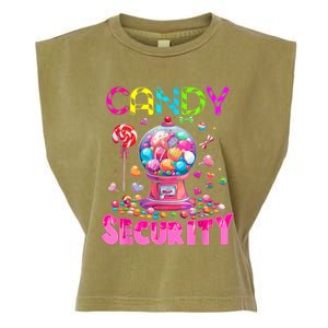 Candy Security Candyland Costume Teens Adult Garment-Dyed Women's Muscle Tee