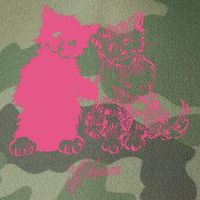 Clairo Store Charm Cat Friends Legacy Tie Dye Trucker Hat