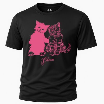 Clairo Store Charm Cat Friends Performance Shirt
