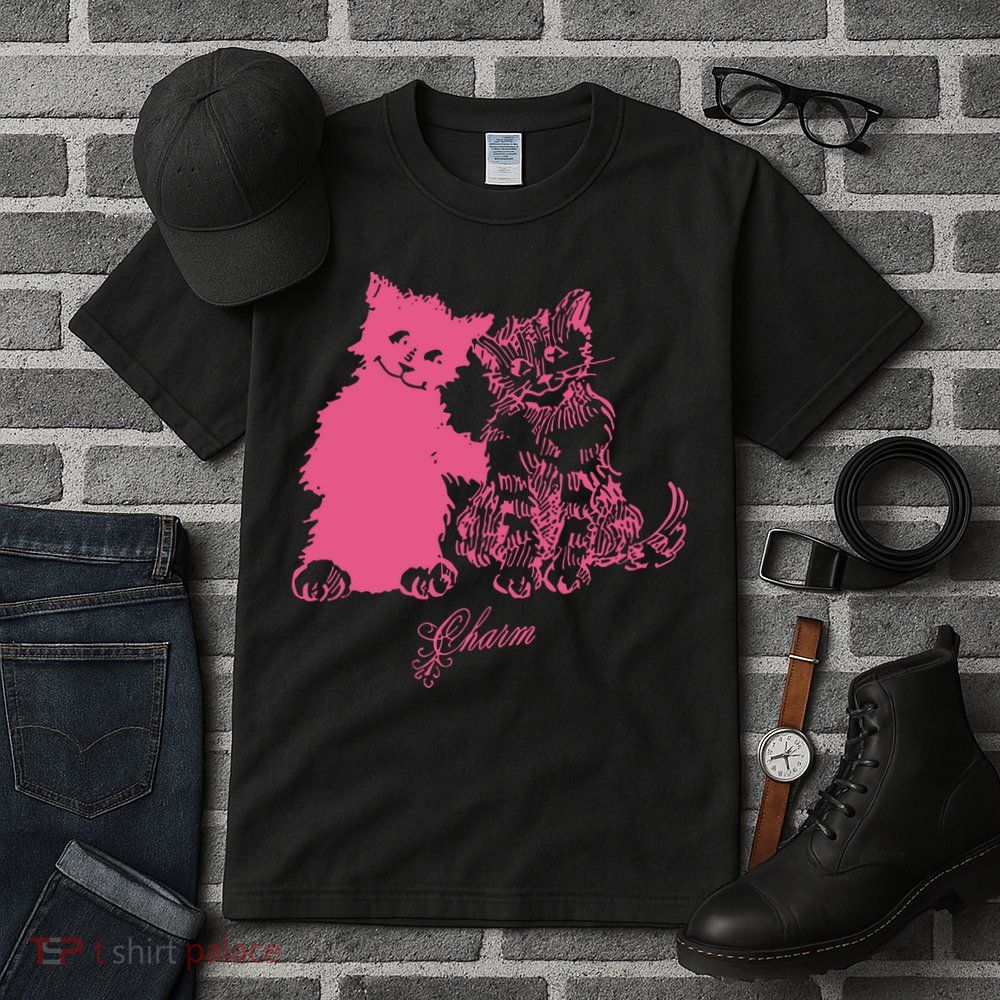 Clairo Store Charm Cat Friends Tall T-Shirt
