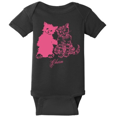 Clairo Store Charm Cat Friends Baby Bodysuit