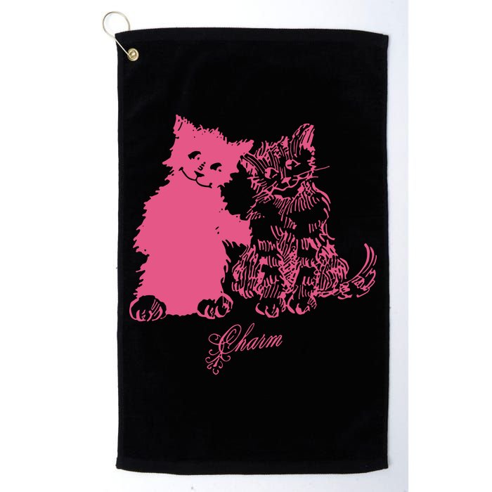 Clairo Store Charm Cat Friends Golf Towel