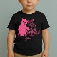 Clairo Store Charm Cat Friends Toddler T-Shirt