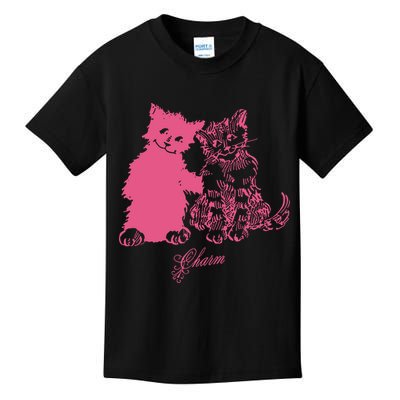 Clairo Store Charm Cat Friends Kids T-Shirt