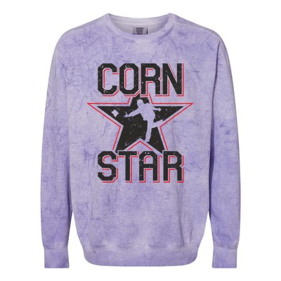 Corn Star Colorblast Crewneck Sweatshirt