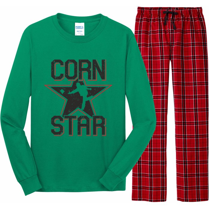 Corn Star Long Sleeve Pajama Set