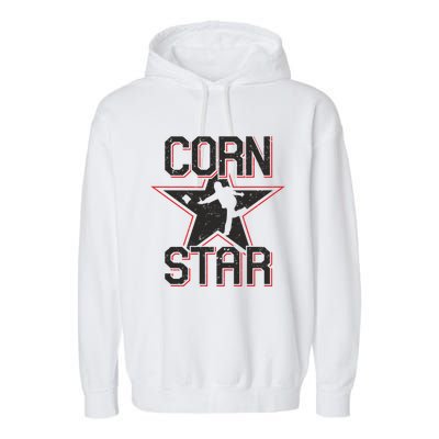 Corn Star Garment-Dyed Fleece Hoodie